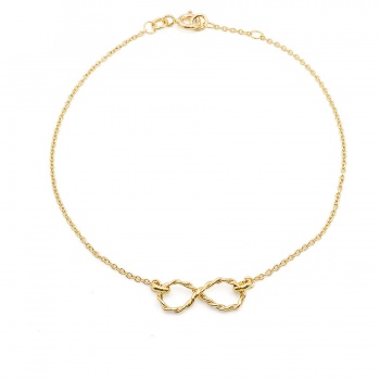 New 9ct Gold 7 1/2 inch Belcher Bracelet